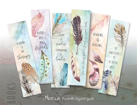 14 Free Printable Bookmarks To Brighten Up Your Books Printable Quote