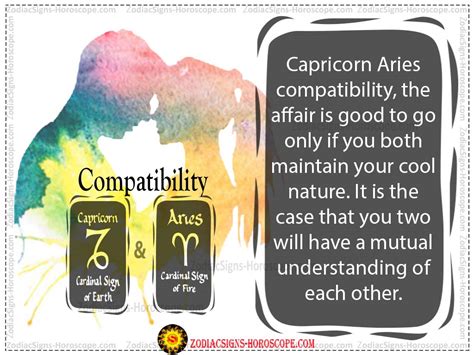 Capricorn And Aries Compatibility Love Life And Patibility
