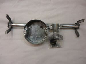 This lowers the ceiling where the electrical box would sit flush by 1 3/4. RACO 936 Old Work Ceiling Fan Brace & Box Kit 1-1/2" Deep ...