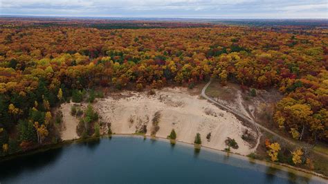 Huron Manistee National Forest Fall Colors In Michigan Photograph By Eldon Mcgraw Pixels
