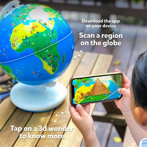 Orboot Earth By Playshifu App Based Interactive Ar Globe For Kids