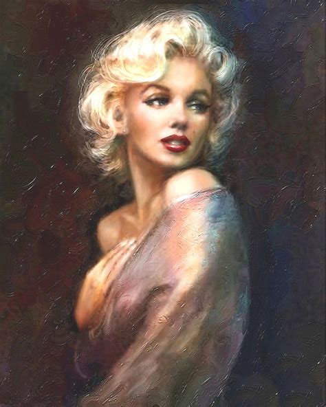 Beautiful Marilyn Monroe Pin Up Art X Photo Very Nice Etsy