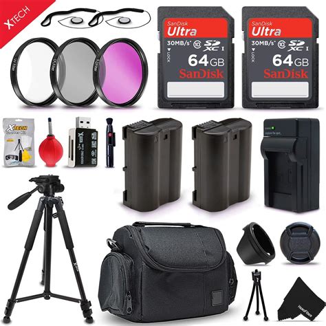 Pro Accessories Kit For Canon Eos 80d 70d 60d 60da 5d Mark Ii Dslr