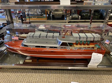 Thunderbird Lake Tahoe Yacht Model Approx 36 Long X 8 Beam Already
