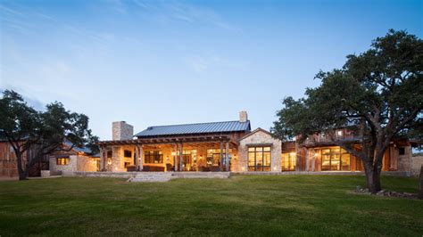 Llano Ranch Rustic Exterior Austin By Cornerstone Architects