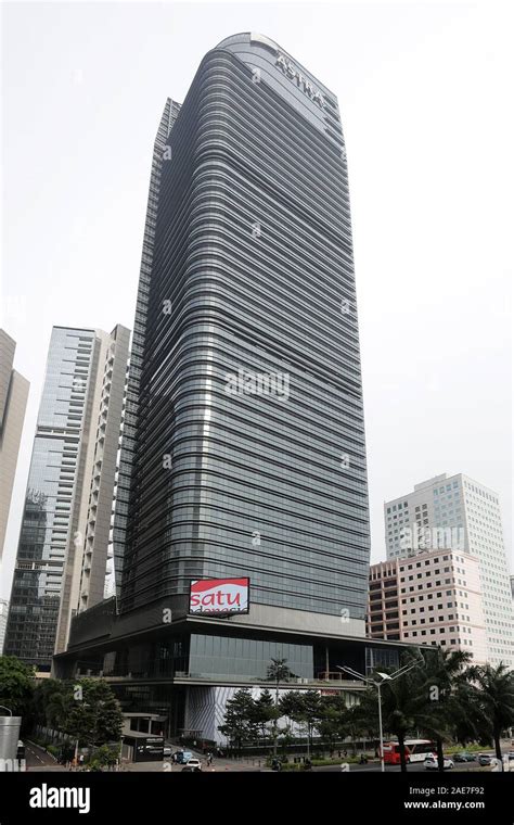 Astra Building In Sudirman Street Jakarta Indonesia Stock Photo Alamy