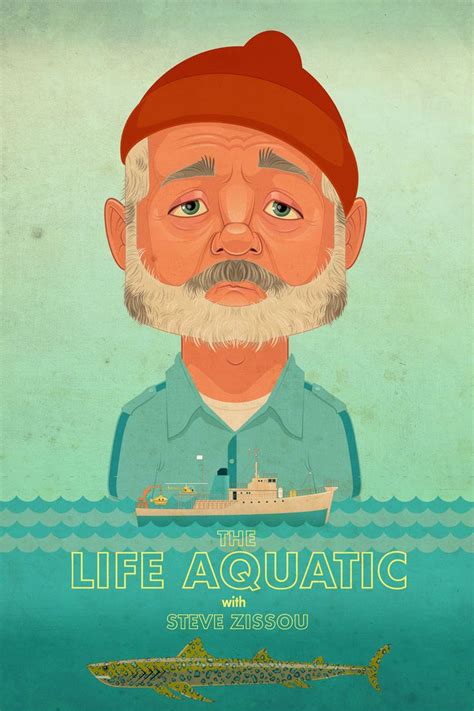 Life Aquatic With Steve Zissou Canvas Print By James Gilleard