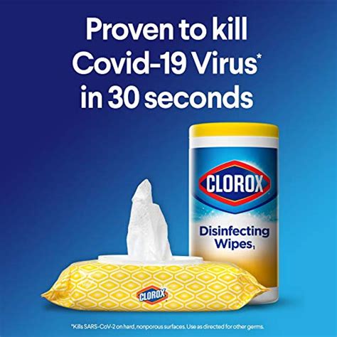 clorox disinfecting wipes bleach free cleaning wipes orange fusion 75 count pack of 6