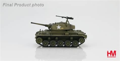 Hoby Master Armor Series Die Cast Model M24 Chaffee Light Tank 187th