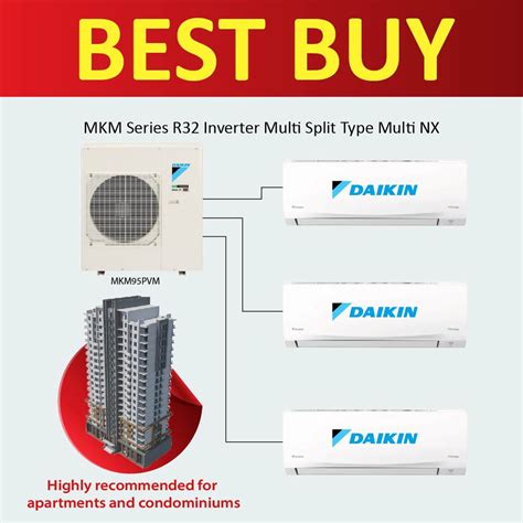 Daikin Multi Split Inverter Air Conditioner Mkm Series R Mkm Pvm