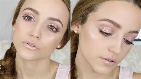 Romantic Soft Pink Makeup Tutorial Youtube