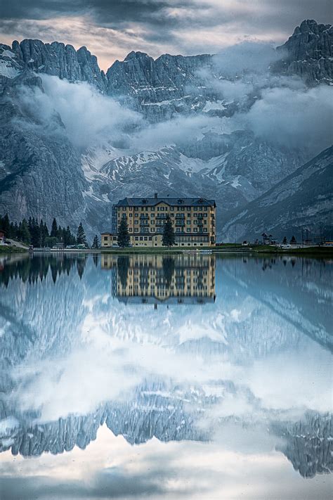 Grand Hotel Misurina In Italy By If Six Was Nine We Heart It