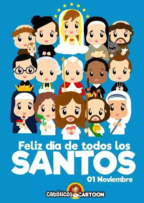 1ro De Noviembre Día De Los Santos Don Bosco All Saints Day Character