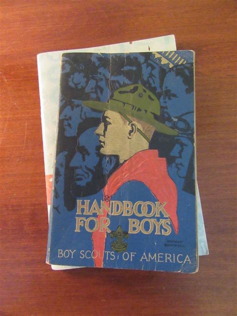 Handbook For Boys Boy Scouts Of America First Edition 22nd Etsy Boy