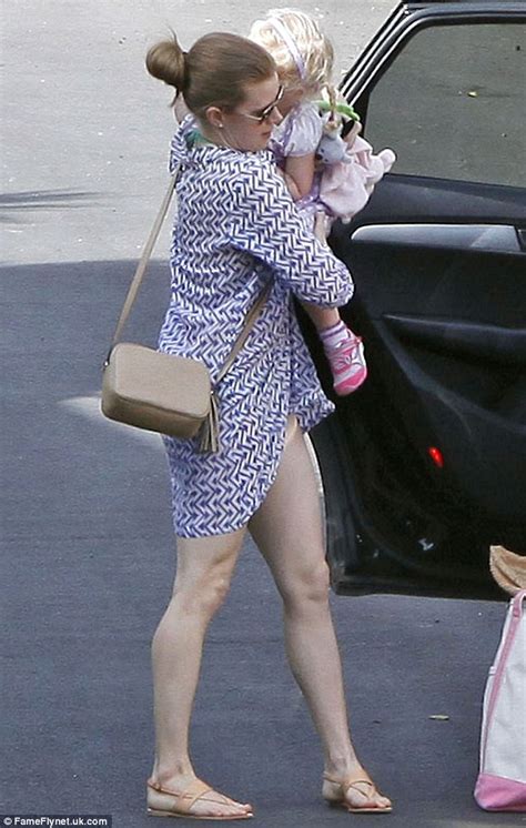 Amy Adams And Daughter Aviana Enjoy Californian Sunshine As They Head