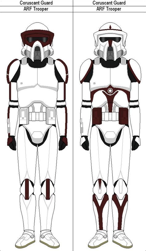 Phase 1 Coruscant Guard Arf Troopers By Marcusstarkiller On Deviantart