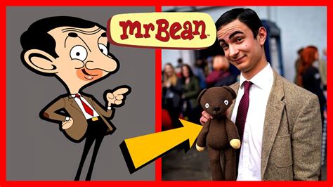 Mr Bean Cartoon World Characters In Real Life Top 5 Cosplayers Youtube