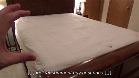 Sensorpedic warming mattress pad with digital controller. Sunbeam's Quilted HEATED Mattress Pad Unboxing & Review ...