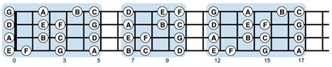 Bass Fretography Bass Fretboard Symmetry