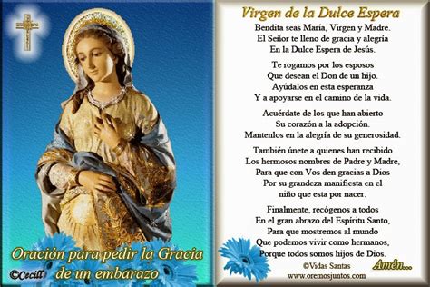 Blog Católico Navideño OraciÓn A La Virgen MarÍa Para Un Embarazo