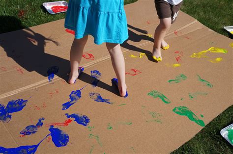 Joyful Learning In The Early Years Foot Painting