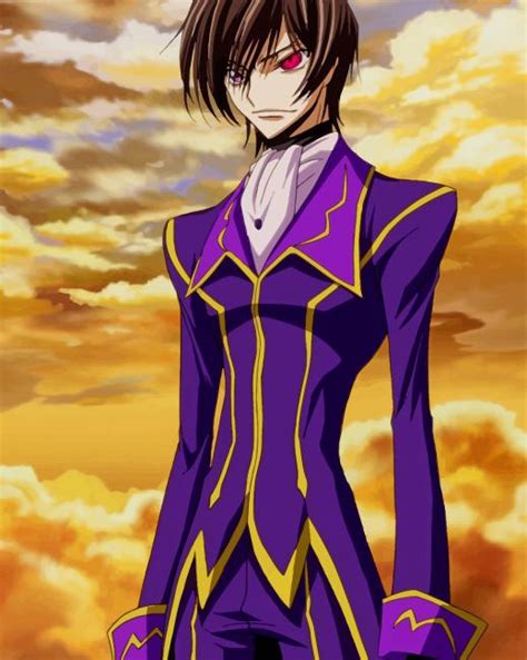 Lelouch Lamperouge Animes Paint By Numbers Paint By Numbers