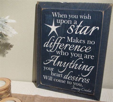When You Wish Upon A Star Makes No Difference By Wordsofwisdomnh