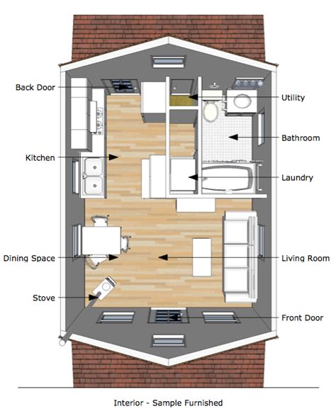 Pioneers Cabin Plans Interior Layout