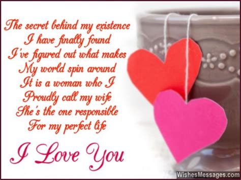 I Love You Poems For Wife Poems For Her