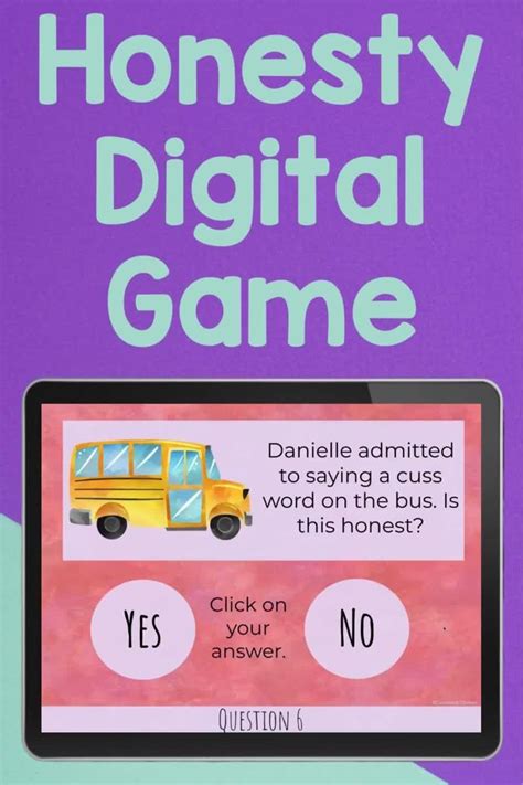 Honesty Digital Activity For Character Education Lessons Video Video