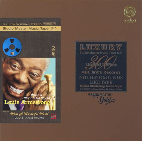 Louis Armstrong 14 Studio Master Abc（int L）records