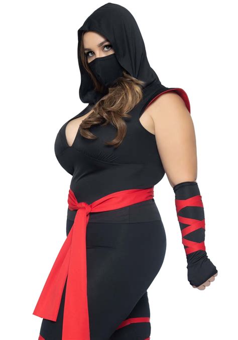 Plus Size Sexy Deadly Ninja Women S Costume