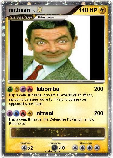 Pokémon Mr Bean 429 429 Labomba My Pokemon Card