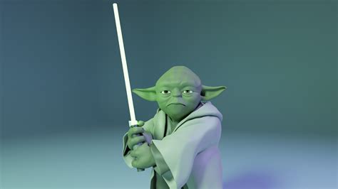 Artstation Star Wars Yoda 3d Print Model