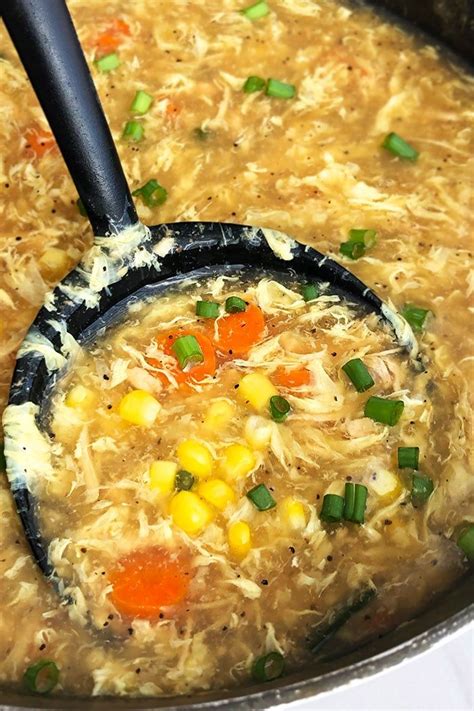 The Best Hearty Quick Easy Chinese Chicken Corn Soup Recipe