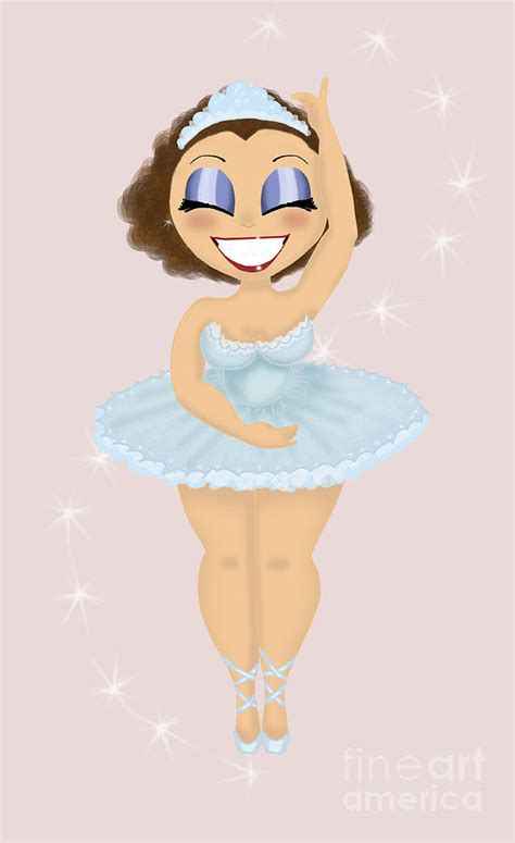 Ballerina Illustration Digital Art By Anna Kosenko Pixels