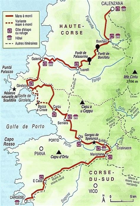Maybe you would like to learn more about one of these? Corsica ( Mare e Monti Nord ) Wandelen