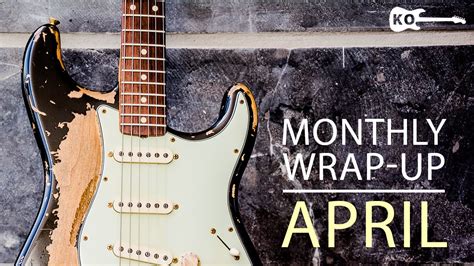 Electric Guitar Covers Monthly Wrap Up April Youtube