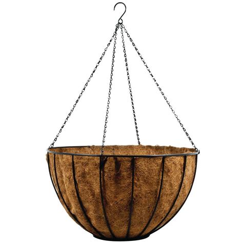 Aquasav 24 In Coconut Hanging Basket With Cocoliner And Chain 5124xb