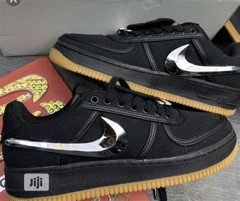 Nike Black Air Force 1 X Travis Scott Rs 2990 Box Om Shopping Hub