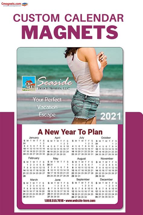 Custom Calendar Magnets Custom Calendar Magnetic Calendar Calendar
