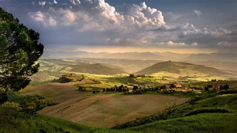 Great Tuscany Picture Italy Hd Wallpaper Download