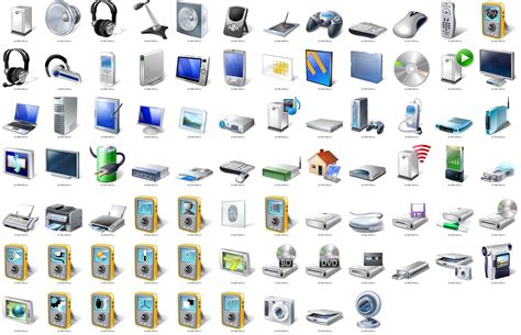 Восхитительные иконки устройств в Windows 7 Ms Insider