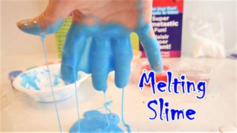 Diy Smooth Melting Slime Satisfying Sticky Slime Videos Youtube