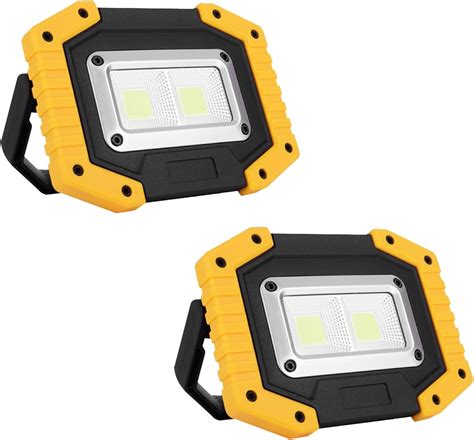 Rechargeable Cob Led Work And Camp Light 30w 1500lm 6000mah