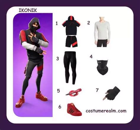 Ikonik From Fortnite Costume Carbon Costume Diy Dress Up Guides For