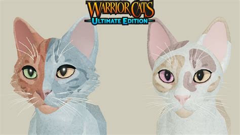 Warrior Cats Ultimate Edition Ideas Striped Splotches Upgraded Half