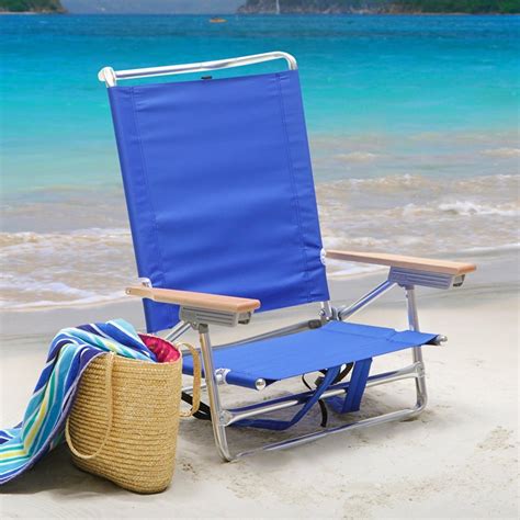 Rio brands classic beach chair gets an upgrade! Classic 5 Position Backpack Beach Chair by Rio Beach
