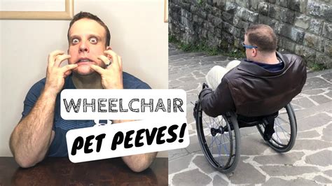 People in wheelchairs sometimes can get very sensitive, they might think that other people are making fun of them or looking down on them. THINGS NOT TO SAY TO SOMEONE IN A WHEELCHAIR - YouTube