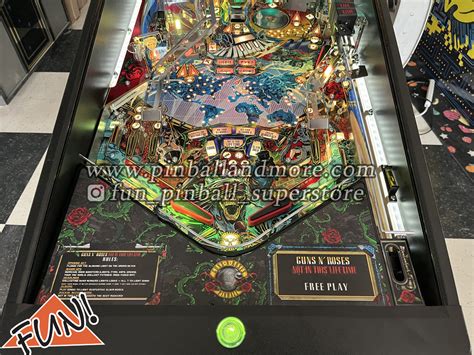 Guns N Roses Standard Edition Pinball Machine Fun